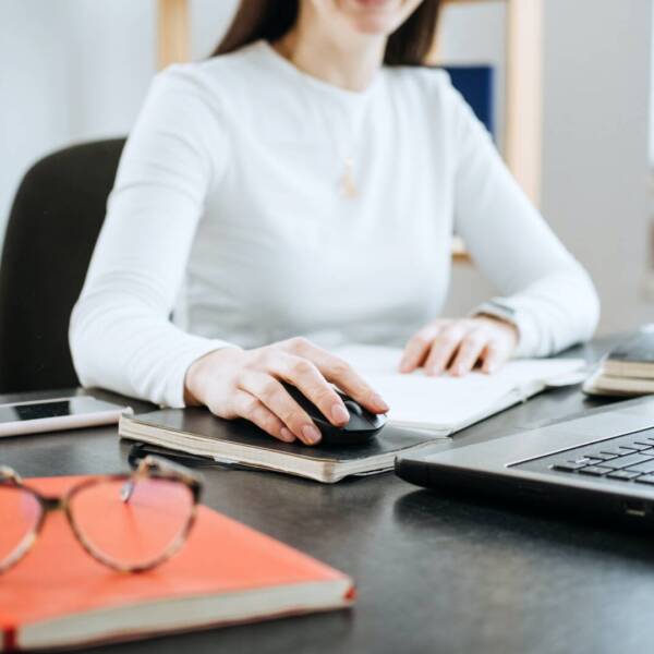 Remote Accounting Finance Jobs. Online Accounting Solution. Candid portrait of female accountant